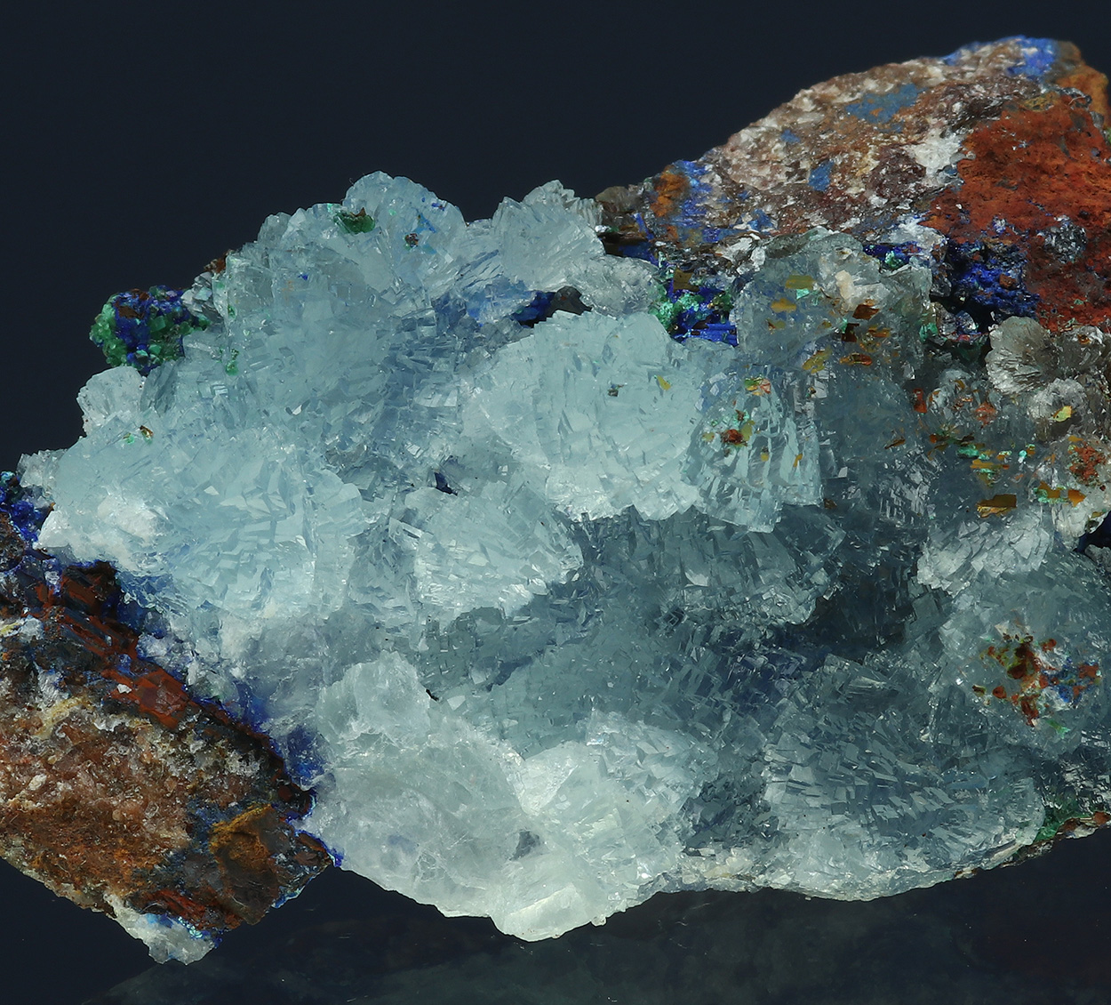 Aragonite & Azurite