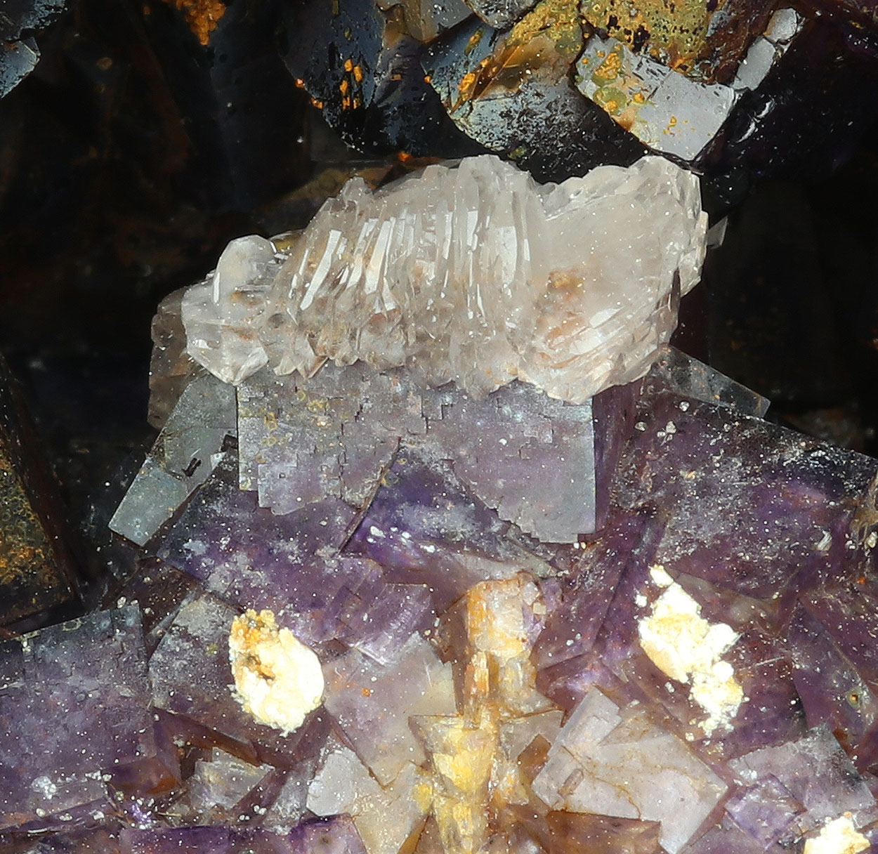 Fluorite & Calcite