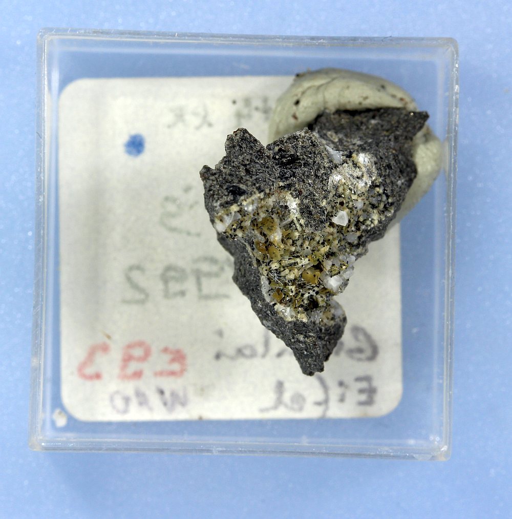 Melilite Magnetite & Phillipsite