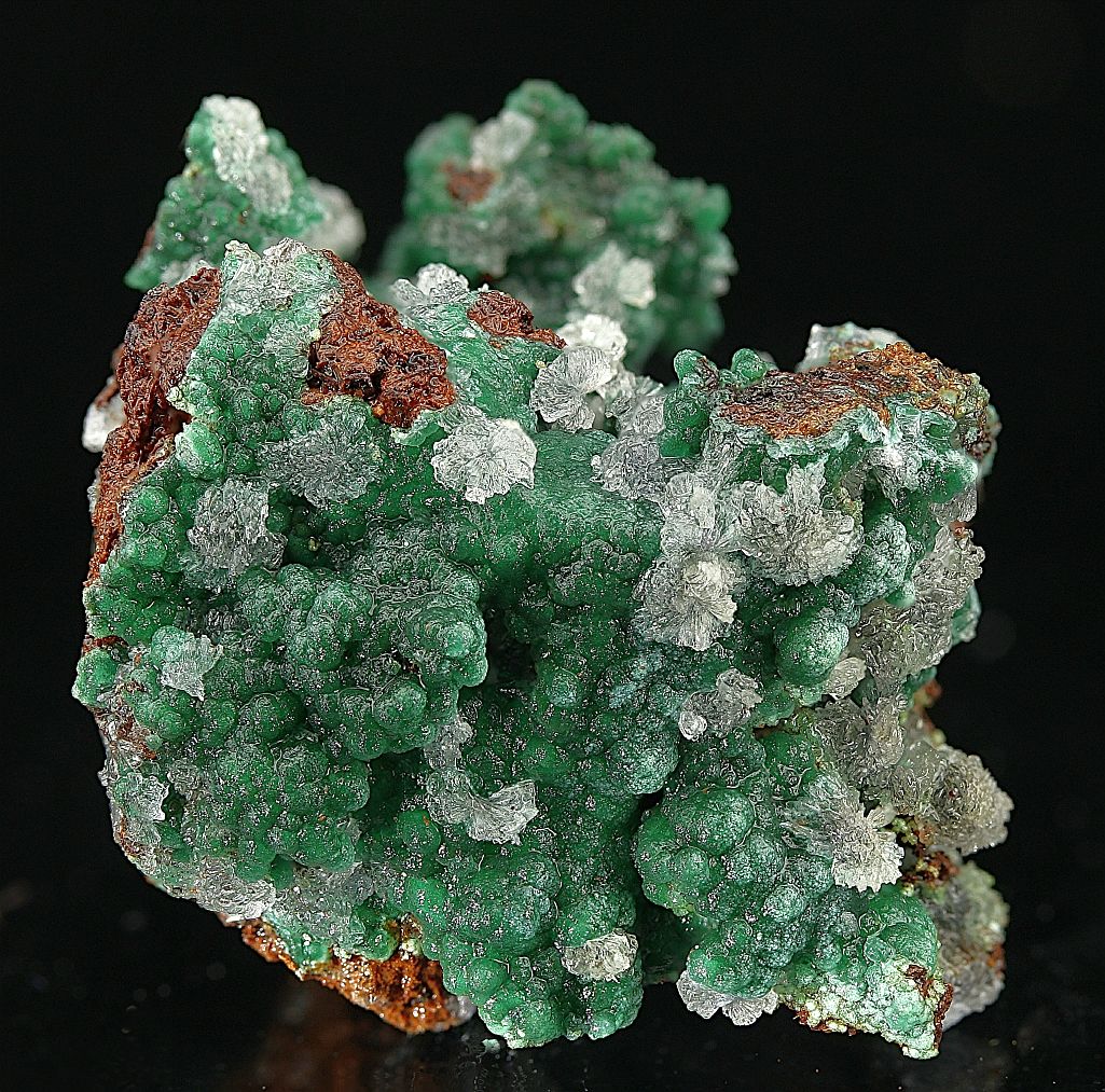 Cuprian Adamite & Hemimorphite