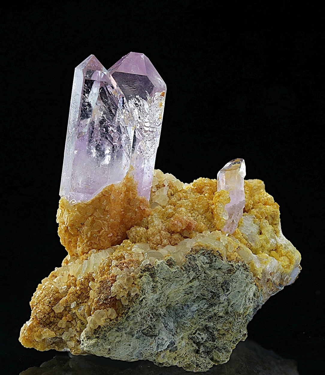 Amethyst Dolomite & Calcite