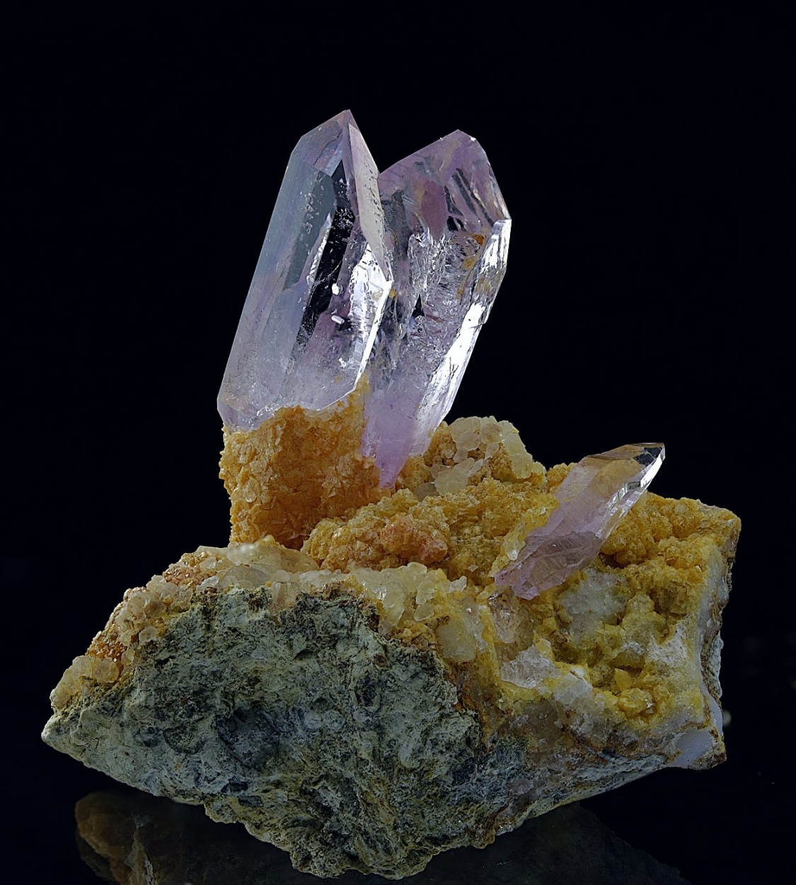 Amethyst Dolomite & Calcite