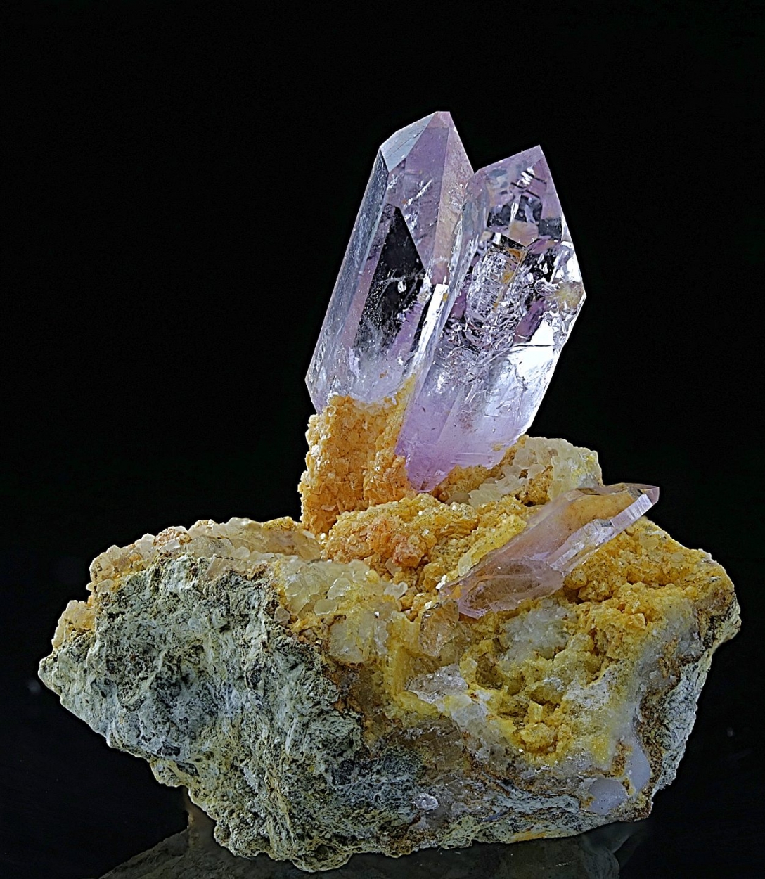 Amethyst Dolomite & Calcite