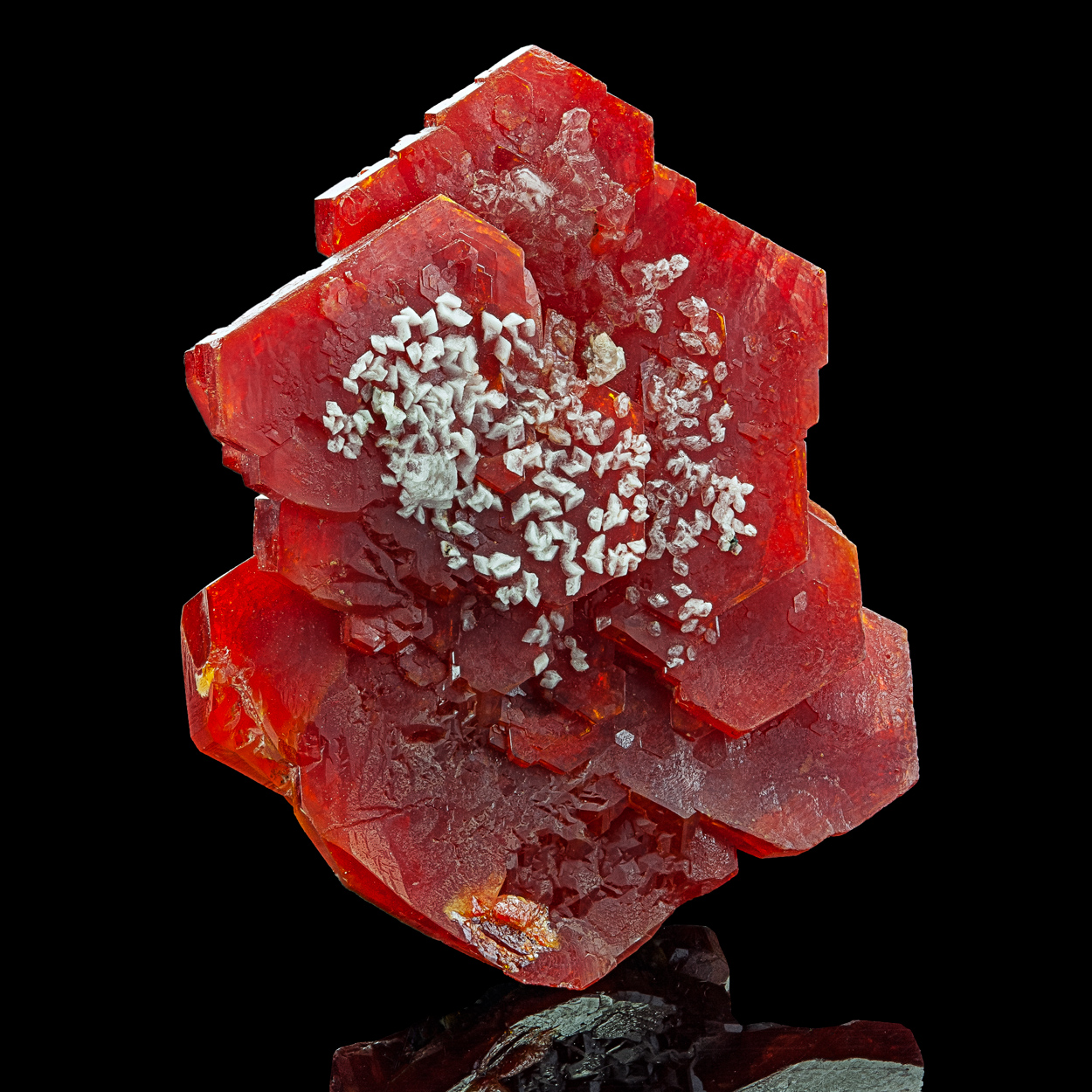 Vanadinite & Calcite