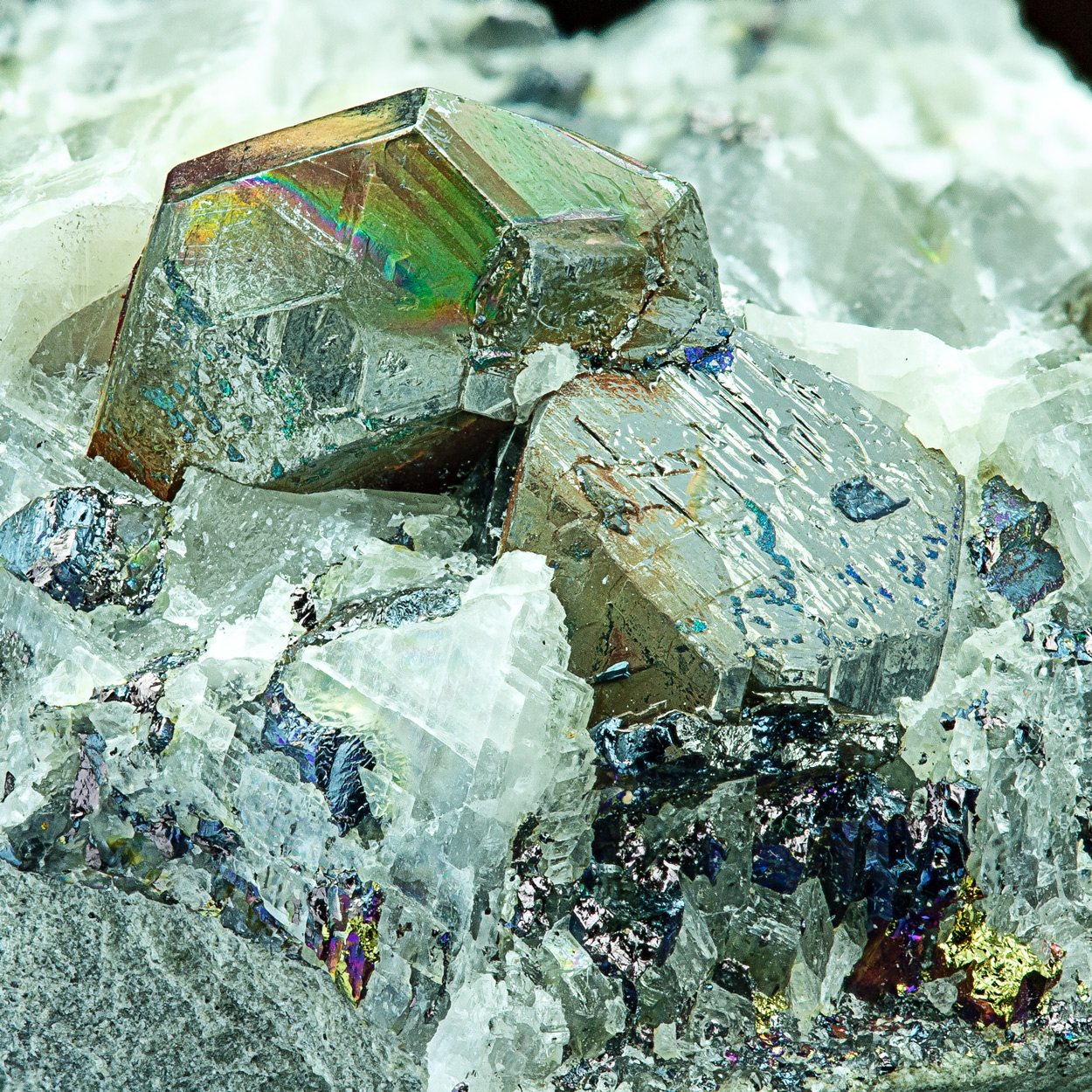 Carrolite & Calcite