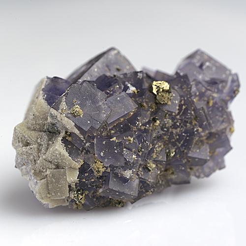 Fluorite & Chalcopyrite