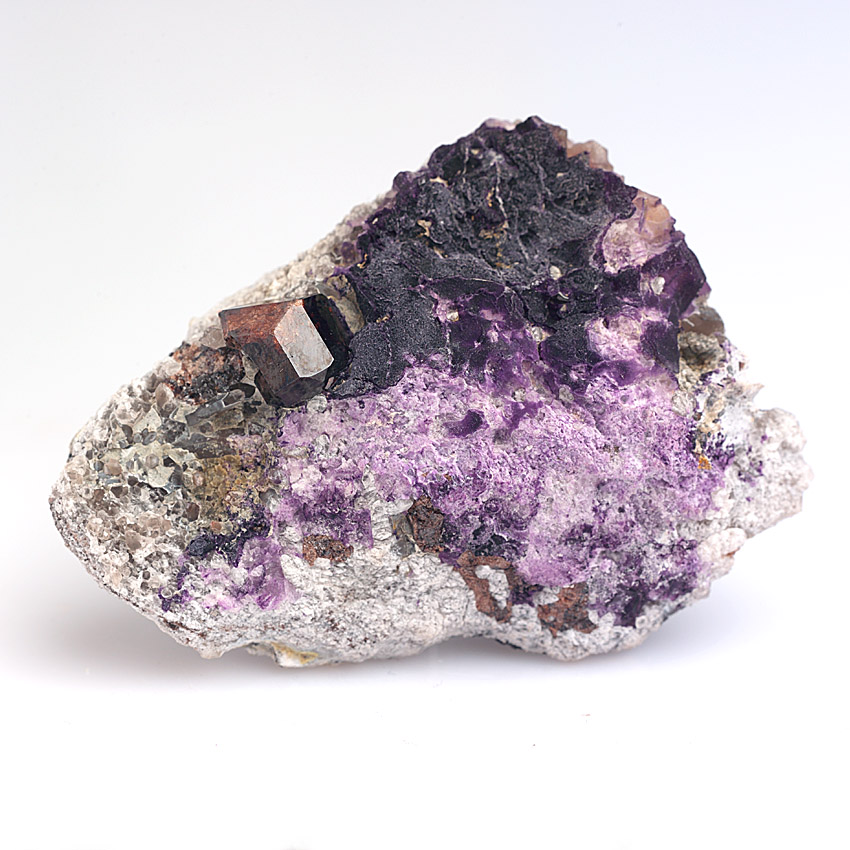 Cassiterite & Fluorite