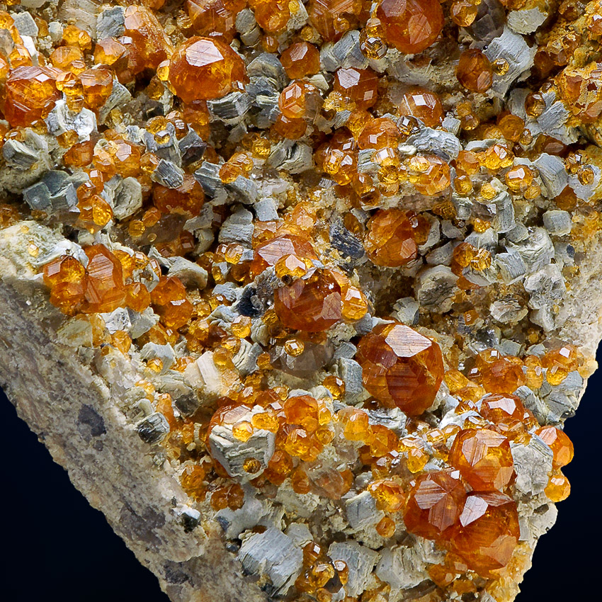 Spessartine & Muscovite