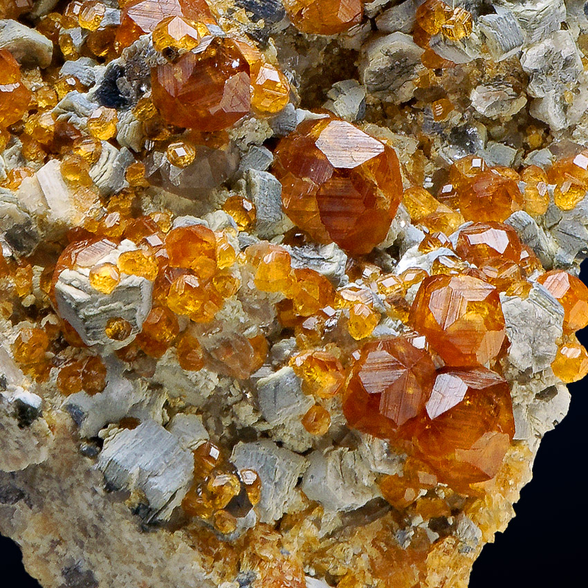 Spessartine & Muscovite