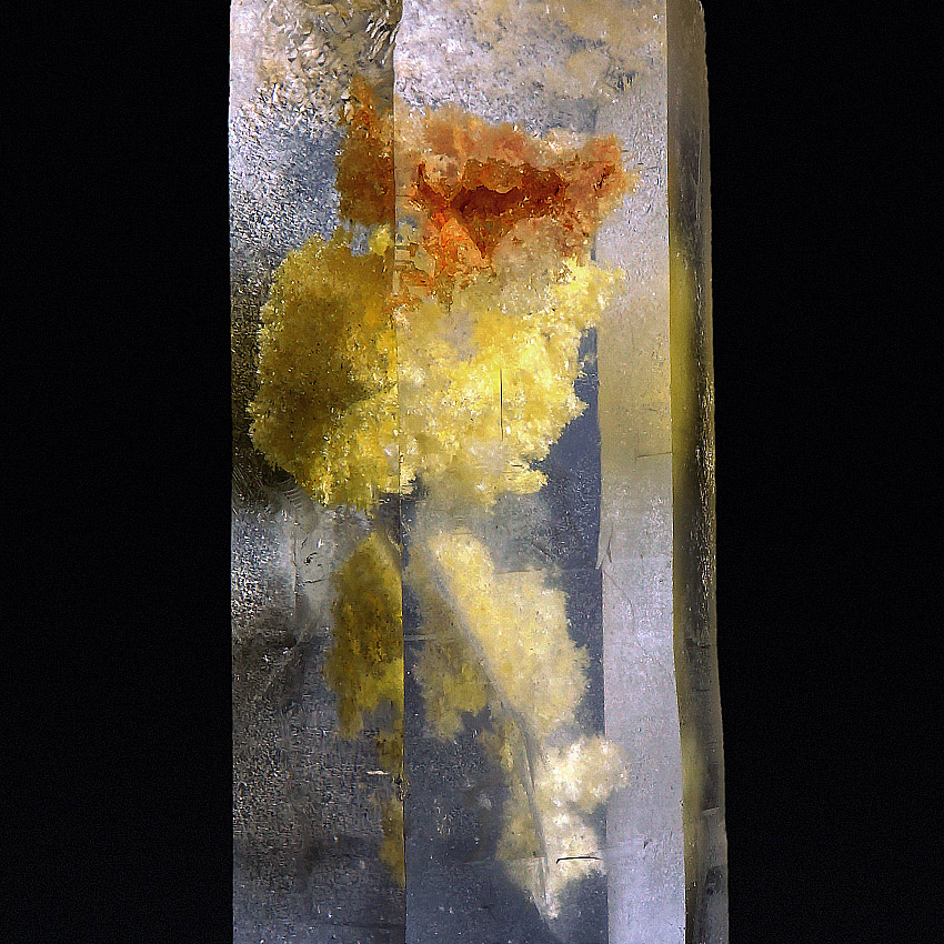 Rock Crystal With Inclusions