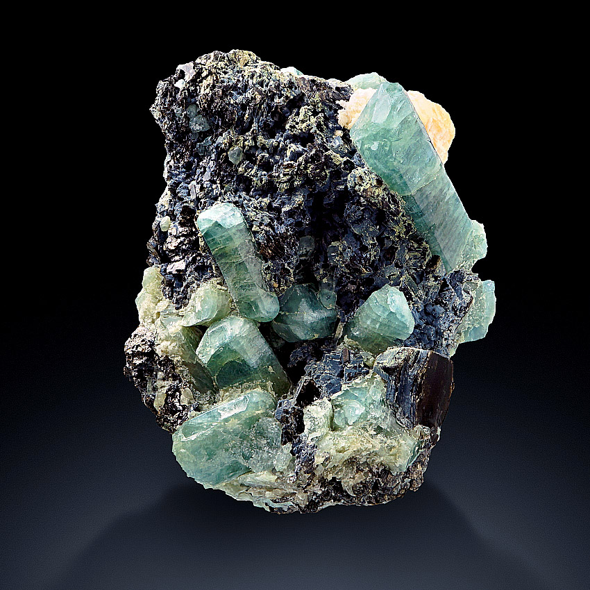 Apatite With Muscovite & Calcite