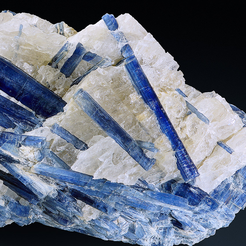 Kyanite In Rock Crystal