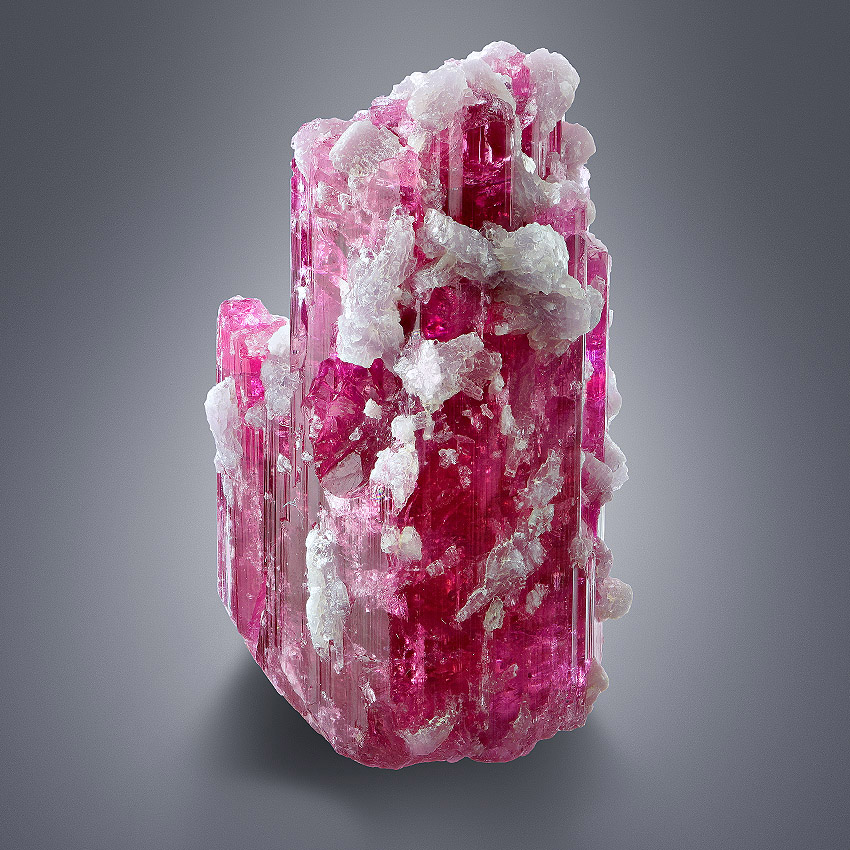 Tourmaline Var Rubellite & Lepidolite