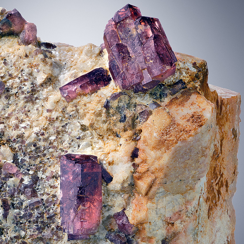 Rubellite On Microcline