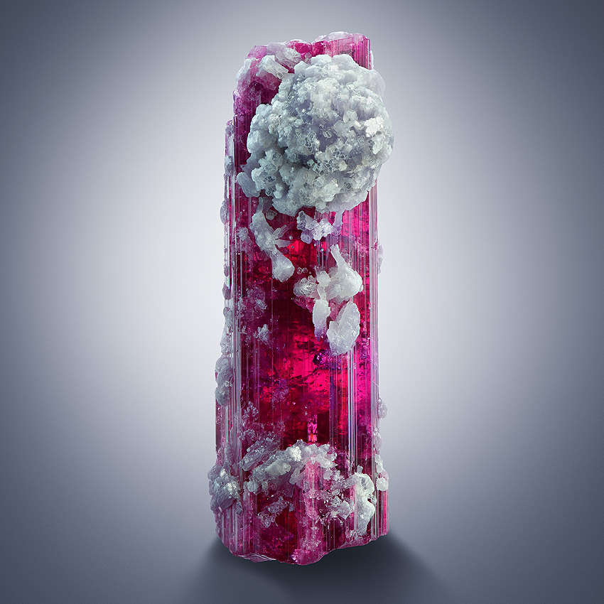 Tourmaline Var Rubellite & Lepidolite