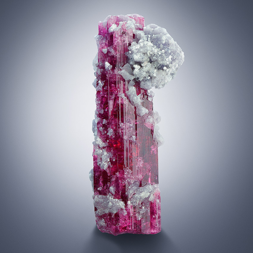 Tourmaline Var Rubellite & Lepidolite