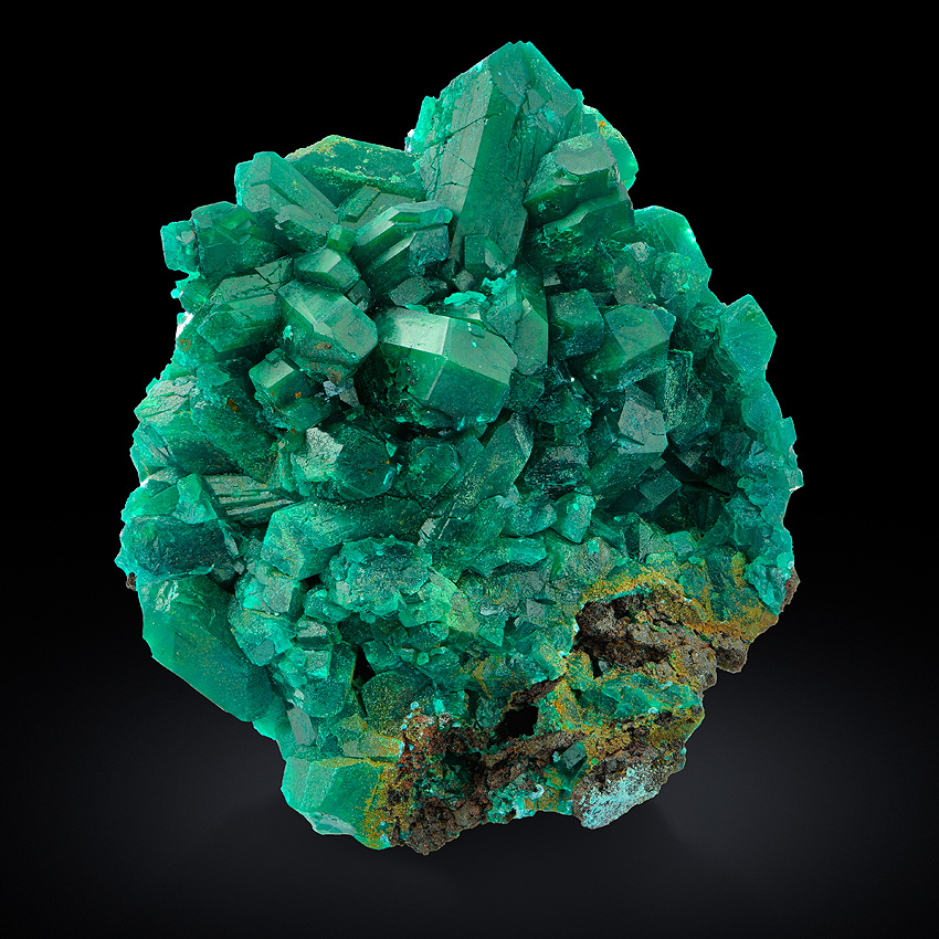 Dioptase With Plancheite