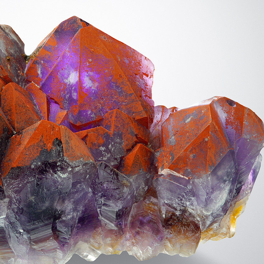 Amethyst With Eisenkiesel