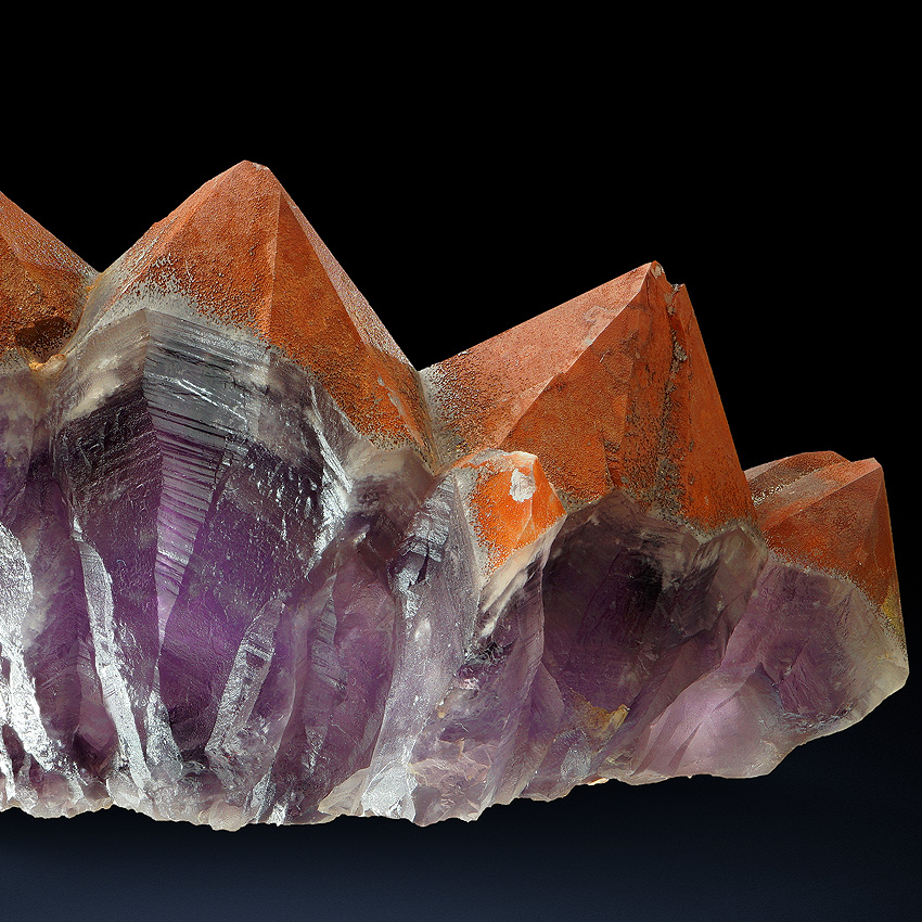 Amethyst With Eisenkiesel