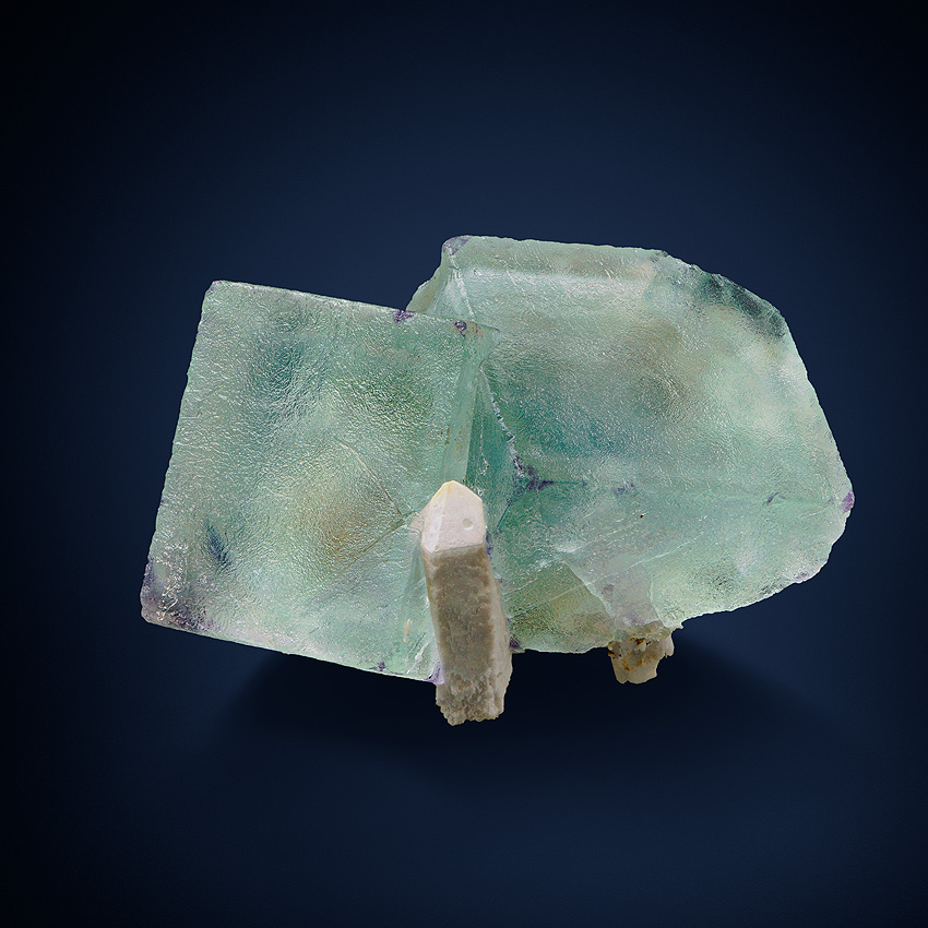 Fluorite With Quartz