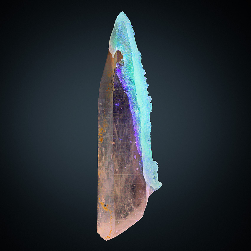 Opal Var Hyalite On Smoky Quartz