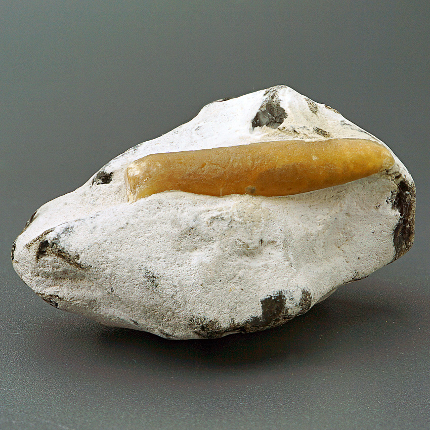 Belemnite Fossil In Flint