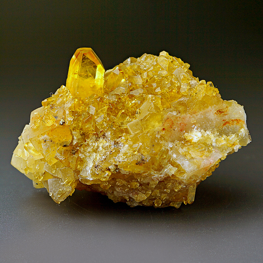 Baryte On Fluorite