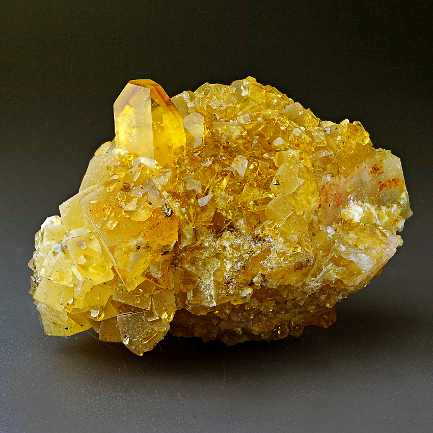 Baryte On Fluorite