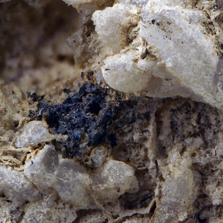 Acanthite On Quartz