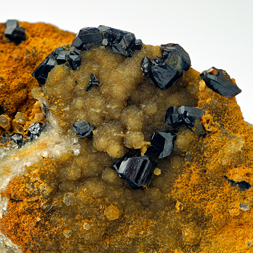 Cassiterite On Gilbertite