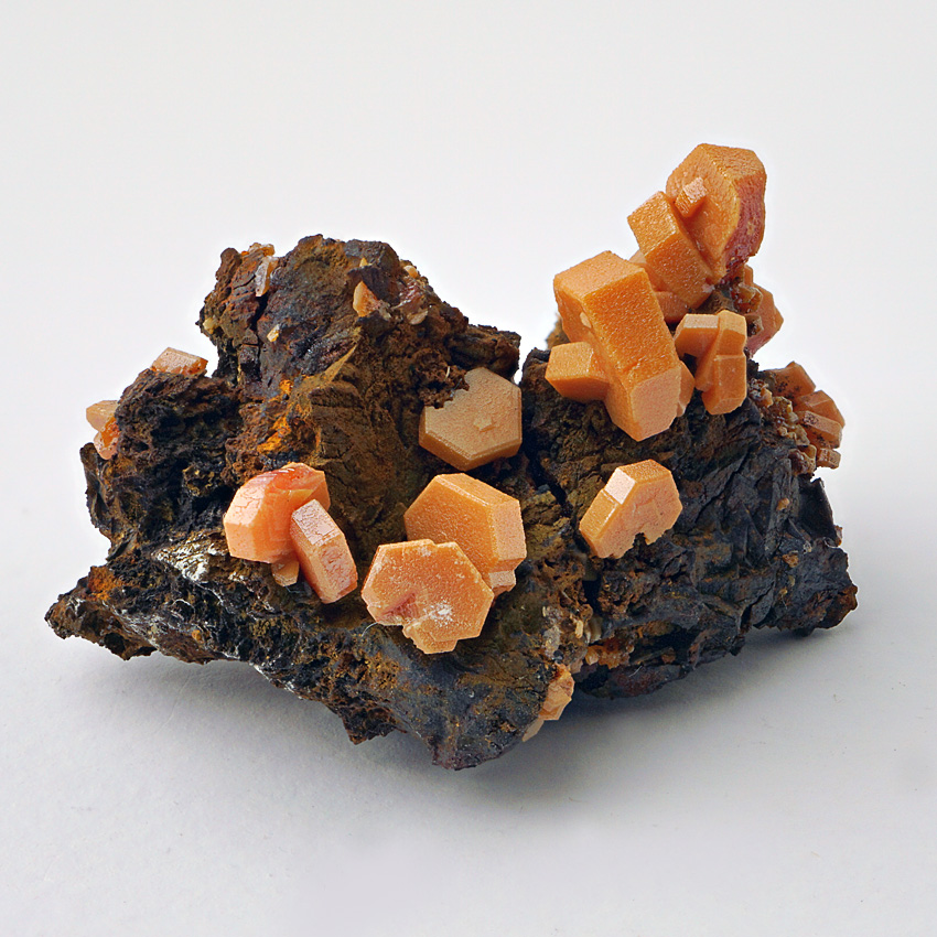 Vanadinite On Limonite