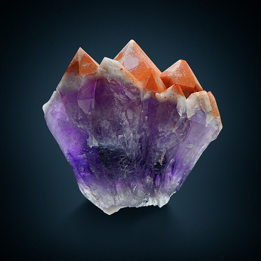 Amethyst With Eisenkiesel