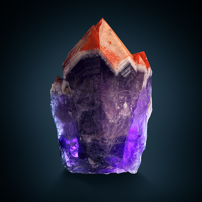 Amethyst With Eisenkiesel