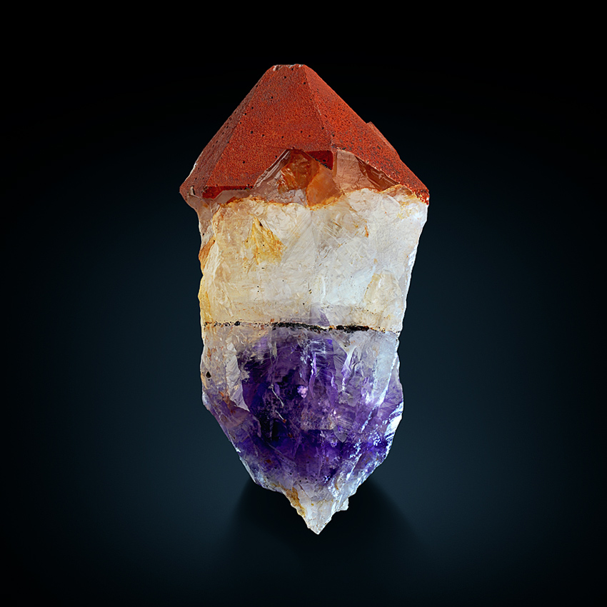 Amethyst With Eisenkiesel