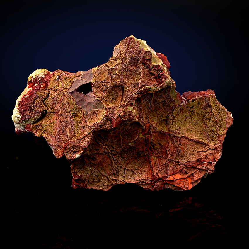 Calcite & Hematite