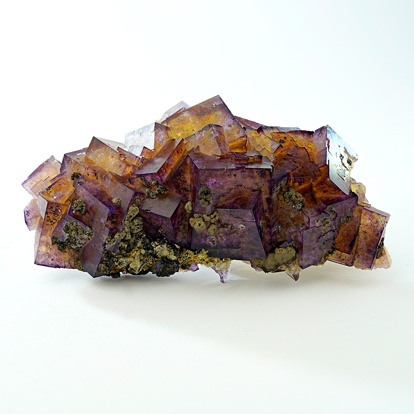 Fluorite & Chalcopyrite