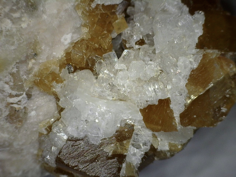 Calcite & Harmotome