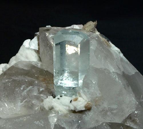 Aquamarine & Quartz