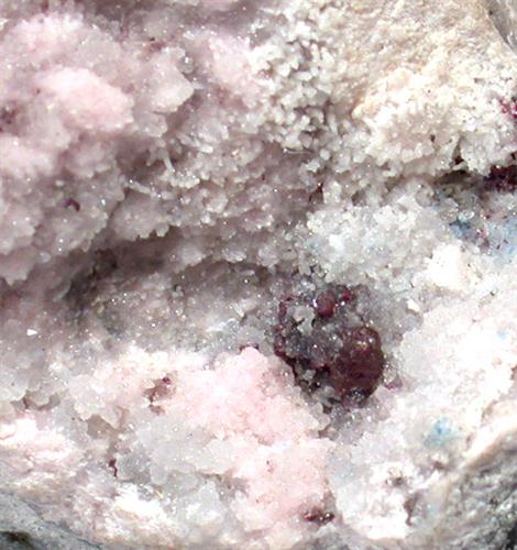 Proustite & Rhodochrosite