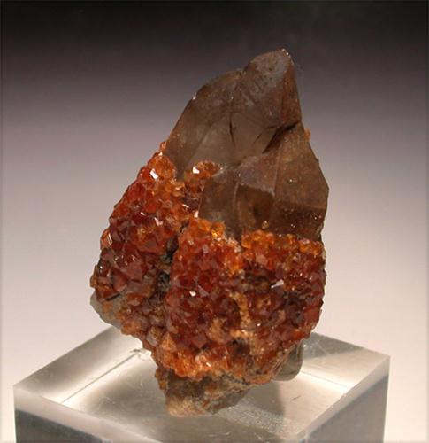 Spessartine & Quartz