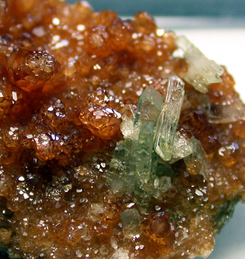 Diopside & Hessonite