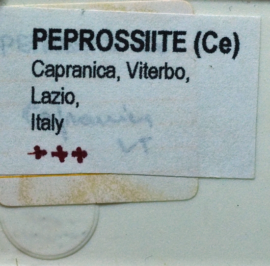 Peprossiite-(Ce)