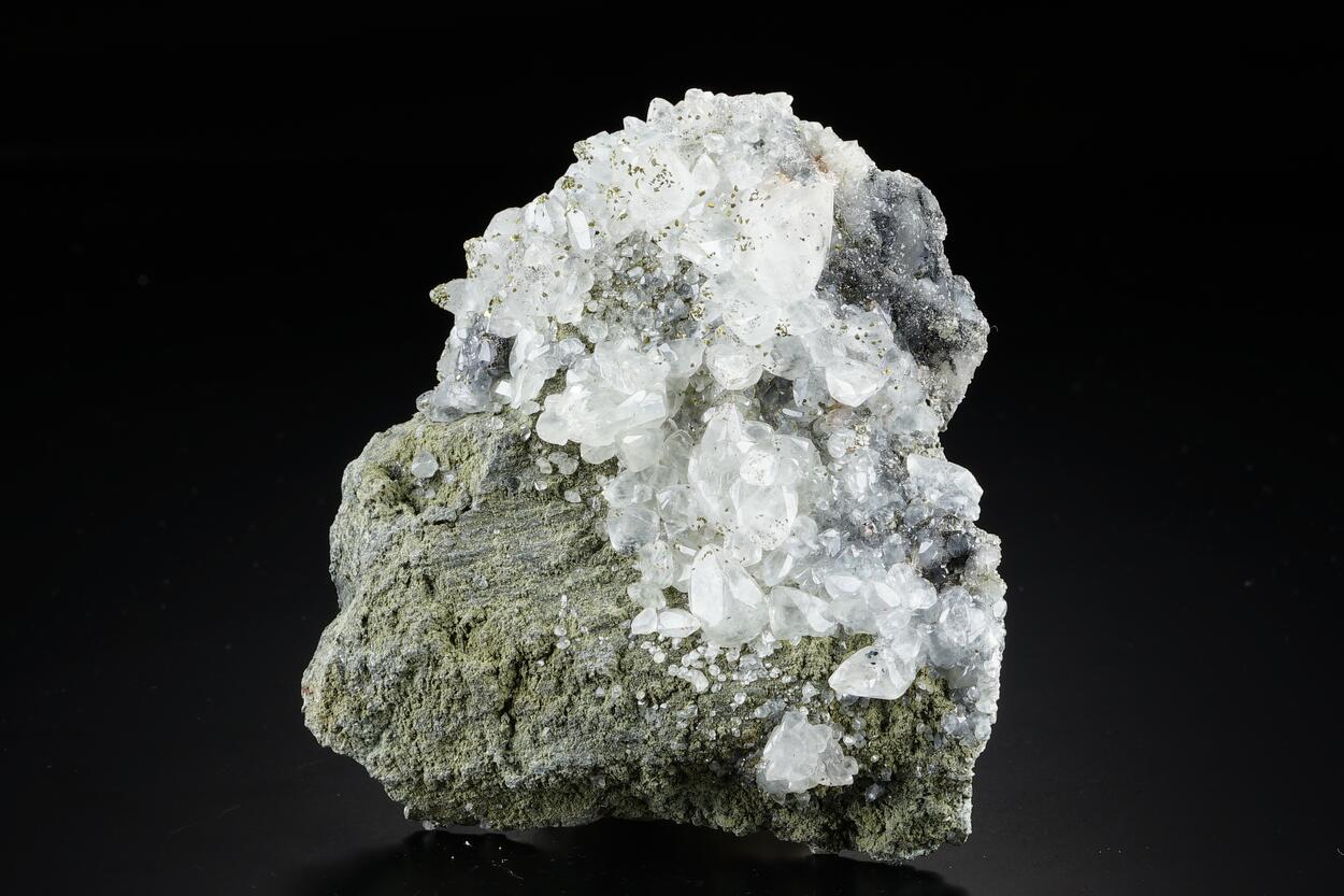 Calcite Quartz & Chalcopyrite