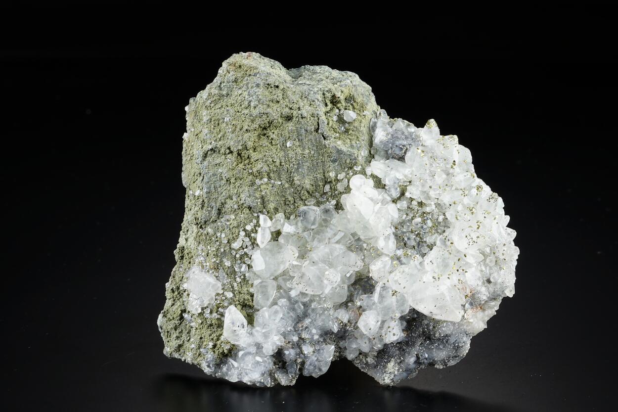 Calcite Quartz & Chalcopyrite