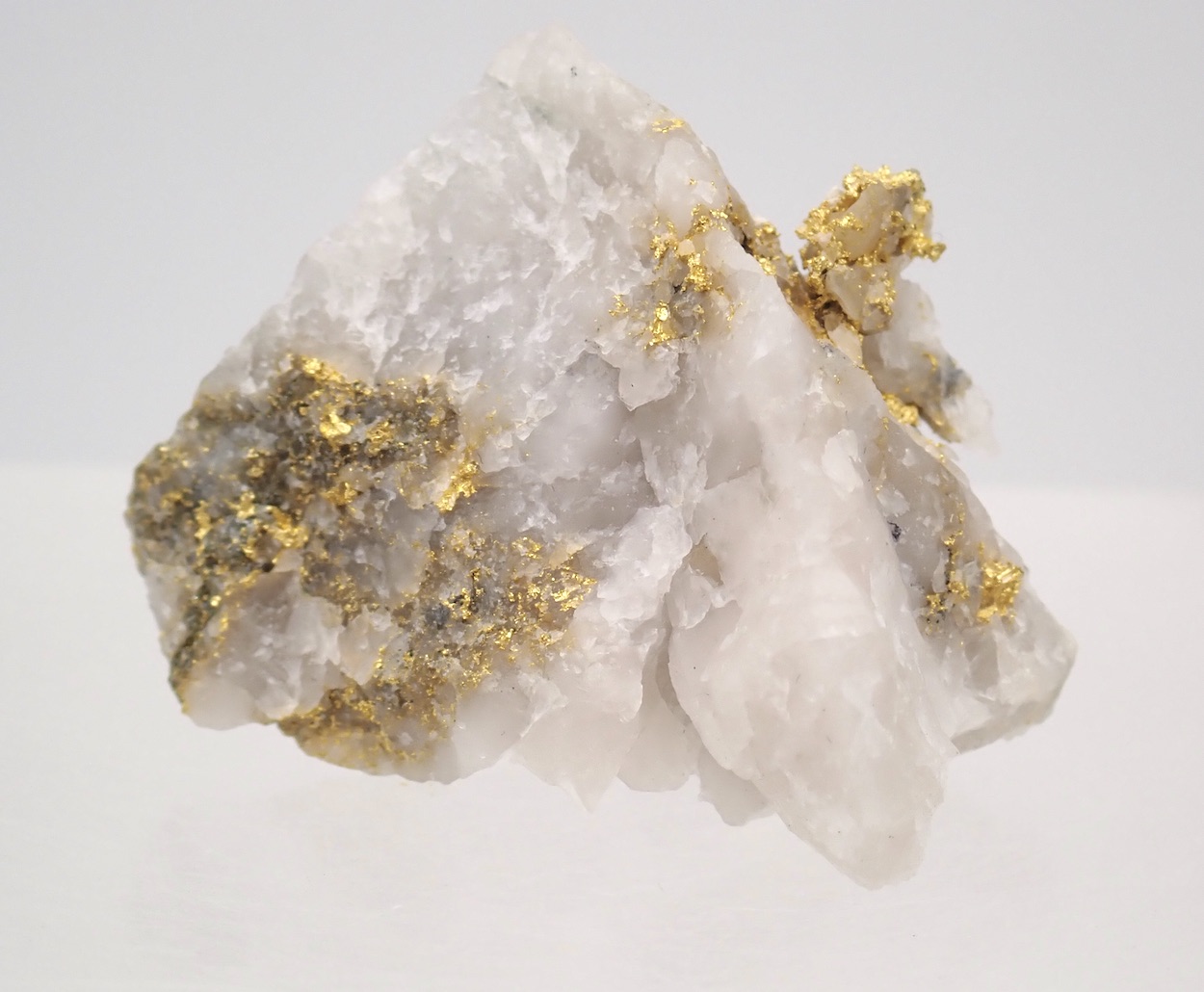 Native Gold In Quartz