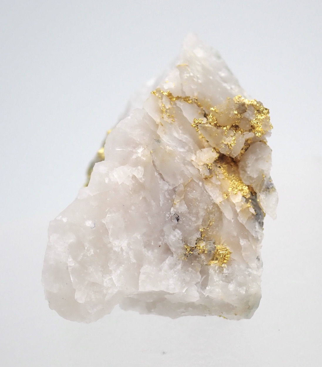 Native Gold In Quartz