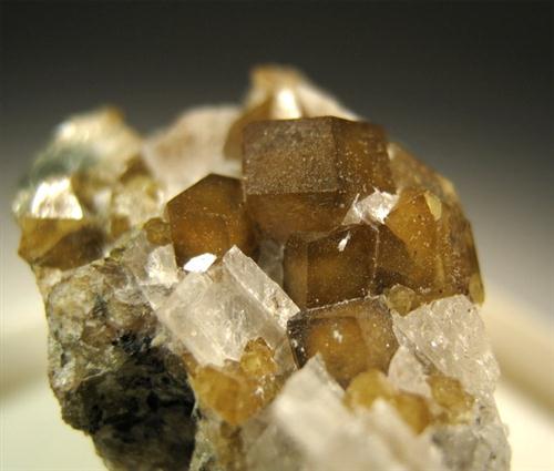 Andradite With Calcite