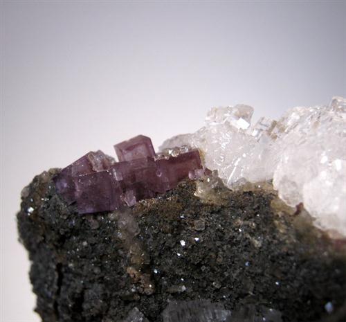 Calcite With Fluorite