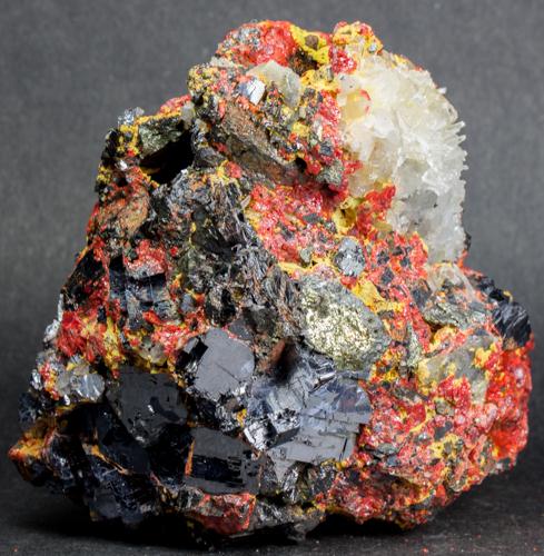 Realgar &orpigment On Galena & Sphalerite