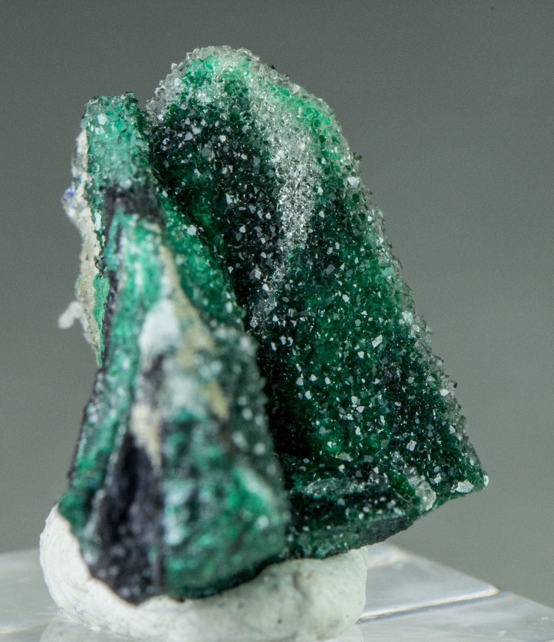 Quartz On Malachite Psm Azurite